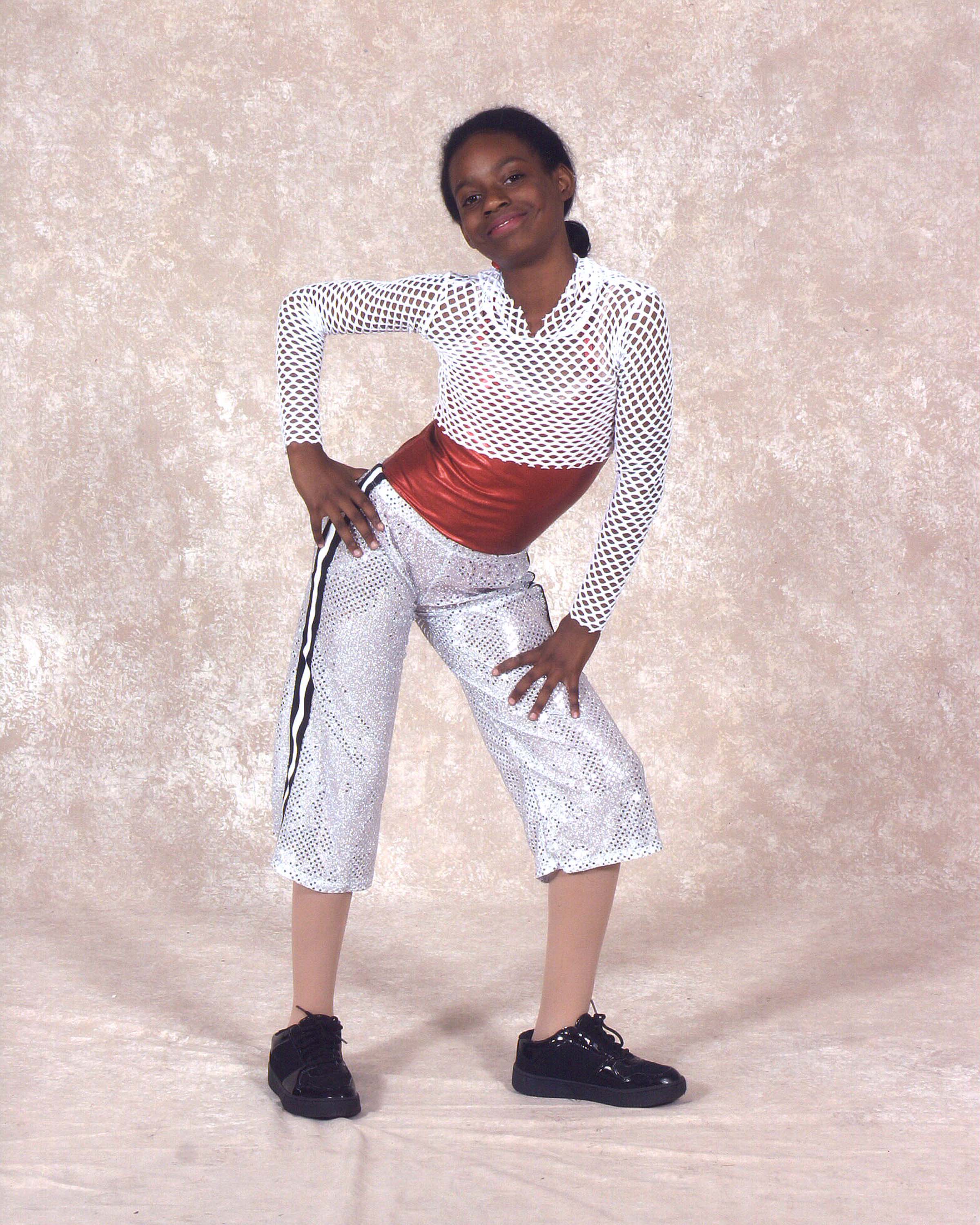 Fortune in Hip Hop costume